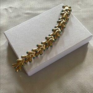 Lilly Pulitzer Coral Gold and Turquoise Bracelet Gorgeous